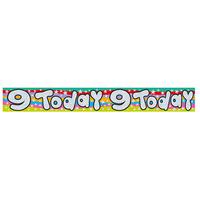 Expression Factory Holo Foil Banner - Age 9 Unisex