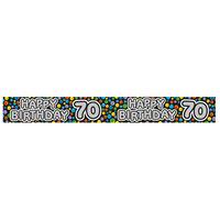 Expression Factory Holo Foil Banner - Age 70 Male