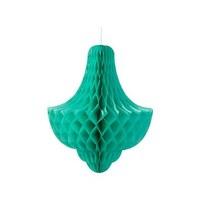 extra large mint green hanging paper honeycomb