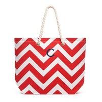 Extra Large Cabana Tote - Red