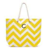 Extra Large Cabana Tote - Yellow