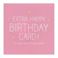 Extra Happy Birthday Card