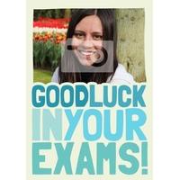 Exams | Photo Good Luck Card