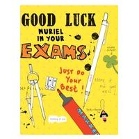 exams good luck card
