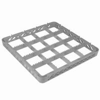 extender for 16 compartment glass rack