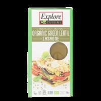 Explore Cuisine Organic Green Lentil Lasagne 250g, Green