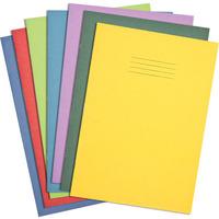 Exercise Books A4 8mm Ruled with Margin 80 Pages 50pk (Light Green)