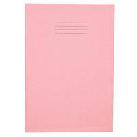 Exercise Books A4 Plain 80 Pages 50pk (Pink)