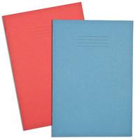 Exercise Books A4 Plain 64 Pages 50pk (Red)