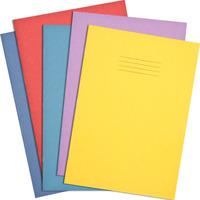 Exercise Books A4 8mm Ruled with Margin 64 Pages 50pk (Red)