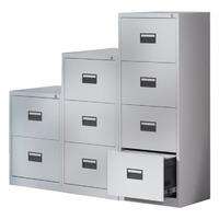 Express Filing Cabinet Black 3 Drawers