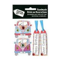 Express Yourself Topper Birthday Camping Four Pack