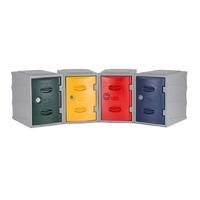 extreme outdoor single door plastic lockers 450h x 320w x 460d