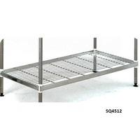 extra shelf for stainless steel wire shelving 1200 wide x 450 deep