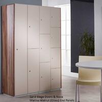 executive office locker 4 doors 1800mm h x 300mm w x 450mm d