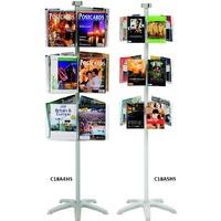 expanda stand floor standing carousel 12 x 13 a4 12 x a4 pockets