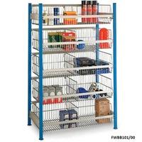 Extra Divider for Wire Basket Shelving Bays 915w x 455d