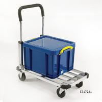 Extendable Folding Aluminium Trolley - 110kg Capacity