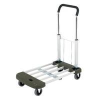 extendable and folding trolley blue 315167