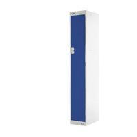 Express Standard Locker 1 Door W300xD450xH1800mm Light Grey MC00152