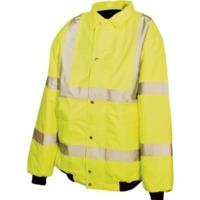 Extra Large Silverline Hi-vis Work Jacket