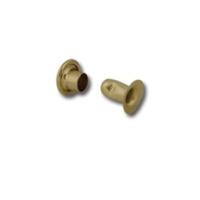 Extra Small Brass Plated 100 Pack Of Rapid Rivets