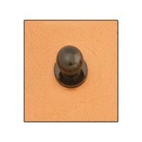 Extra Small Black Screwback Button Stud