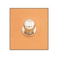 Extra Small Nickel Plated Screwback Button Stud