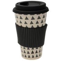 Excellent Houseware Bamboo Fibre Coffee Takeaway Mug