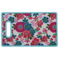 Excellent Houseware Floral Rectangular Cutting Board