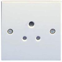 Exclusive moulded 5A round pin socket unswitched