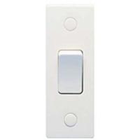 Exclusive moulded 1 gang 2 way architrave switch