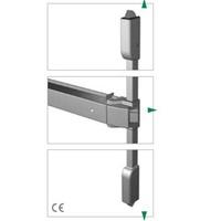 exidor 400 touch bar 3 point locking with pullman catches