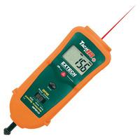 Extech RPM10 Photo Contact Tachometer with InfraRed Thermometer