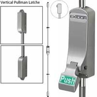 Exidor 310 Push Pad Single Panic Bolt with Vertical Catches