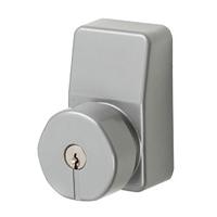 exidor exterior access device silver finish