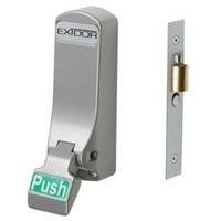 exidor 306 push pad mortice actuator with cylinder mortice night latch