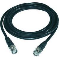 Extension cable [1x BNC plug - 1x BNC plug] 3 m Black ABUS TVAC40020