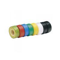 Expert 68157 8 x 10M x 19mm Mixed Colours Insulation Tape to BSEN60454/Type2