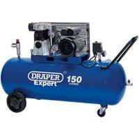 Expert 150L 230V 2.2kW Stationary Belt-Driven Air Compressor