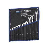 Extra Long Combination Spanner Set of 12 Metric 6 to 22mm