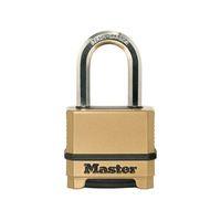 excell 4 digit combination 50mm padlock 51mm shackle