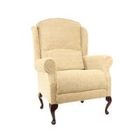 extra large armchair cream chenille