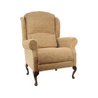 Extra Large Armchair, Mocha, Chenille