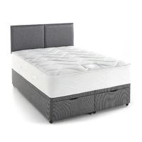 extra latex comfort 1800 mattress and ottoman set granite super king