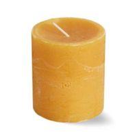 Exotic Wood Pillar Candle Small