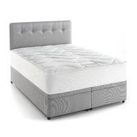 Extra Latex Comfort 1800 Mattress And 22 Drawer Platform Top Divan Set - Taupe - Double