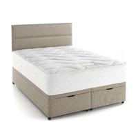 Extra Latex Comfort 1800 Mattress And Ottoman Set - Taupe - Super King