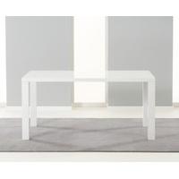 Ex-Display Atlanta 160cm White High Gloss Dining Table