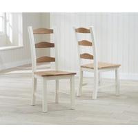Ex-Display Set of 6 Somerset Cream Dining Chairs